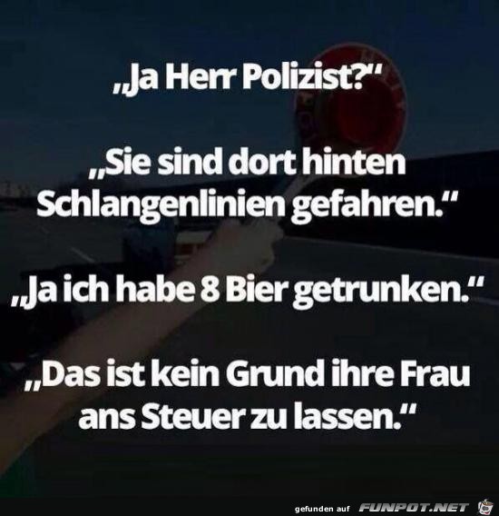 ja Herr Polizist