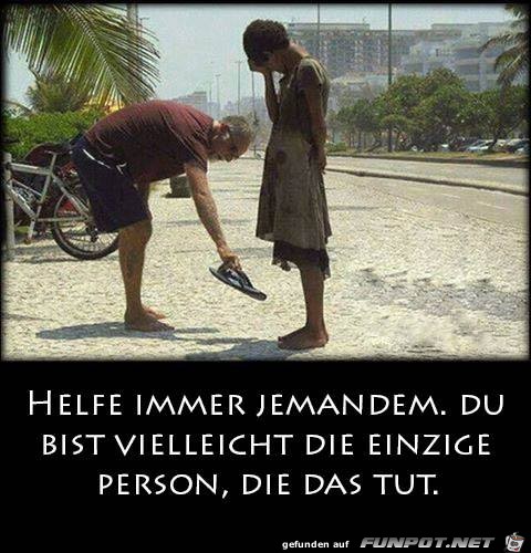 Helfe immer