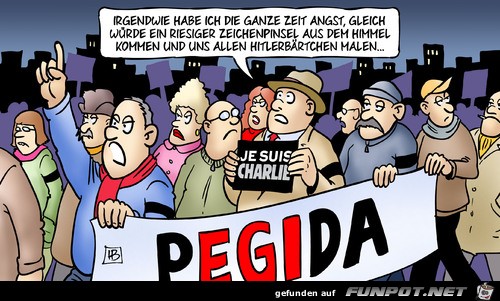 pegida und charlie