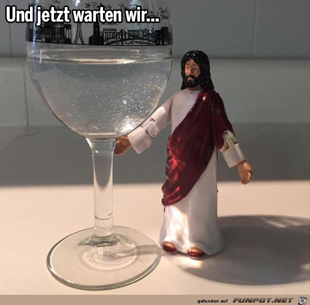 wasser zu wein