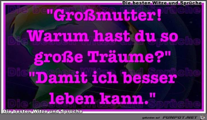 Gromutter...