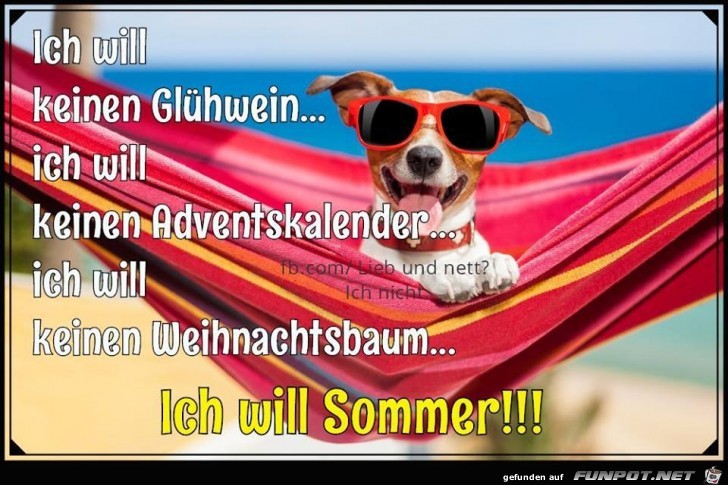 Ich will Sommer