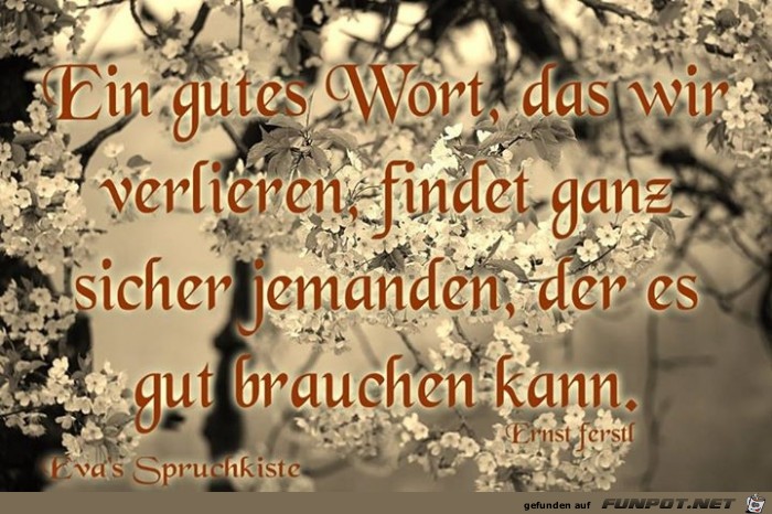 gutes Wort