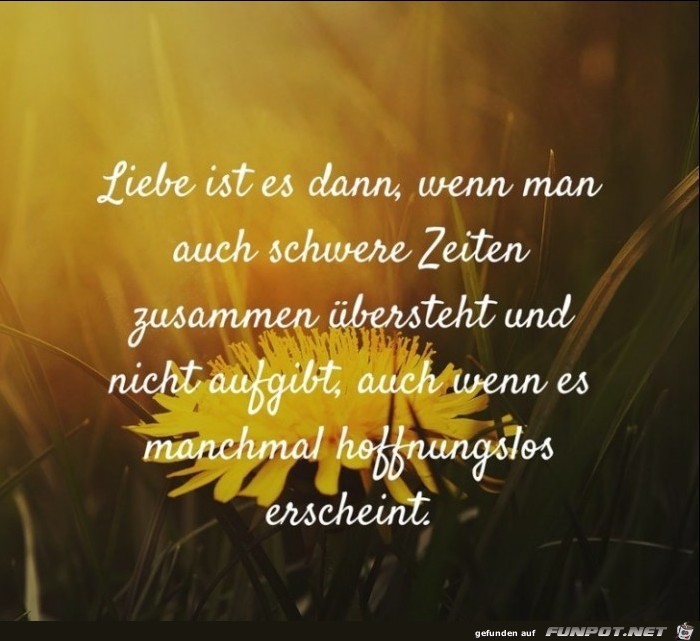 liebe ist es dann