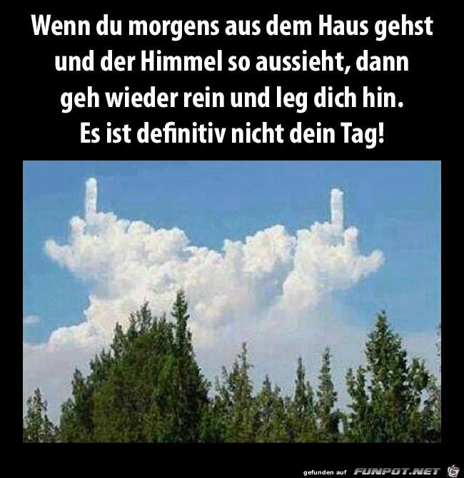 nicht dein tag