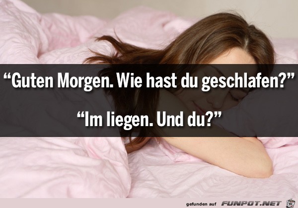 schlafen schlafen