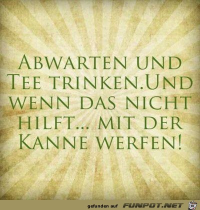 abwarten abwarten