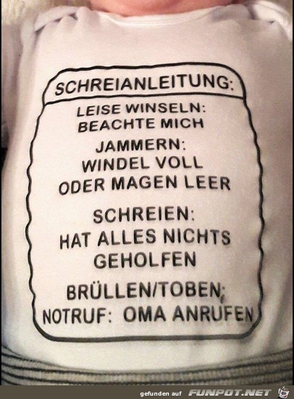 schreianleitung