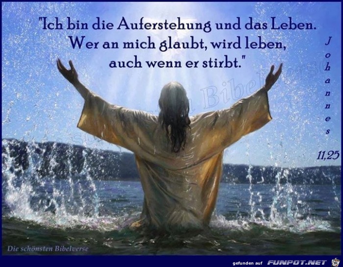 Johannes 11,25 Johannes 11,25