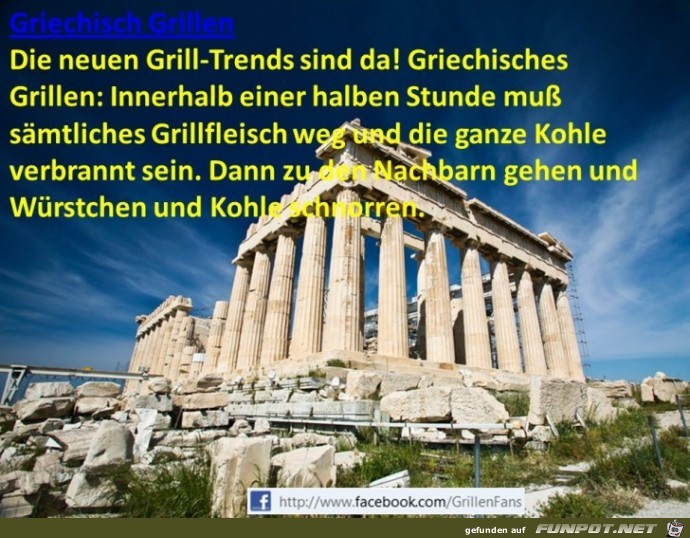 Griechisch Grillen Griechisch Grillen