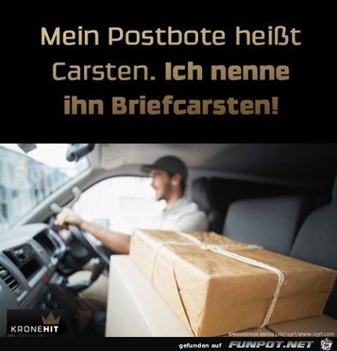 Mein Postbote