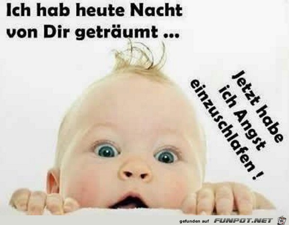 Ich hab heute Nacht von dir getraeumt Ich hab heute Nacht von dir getraeumt