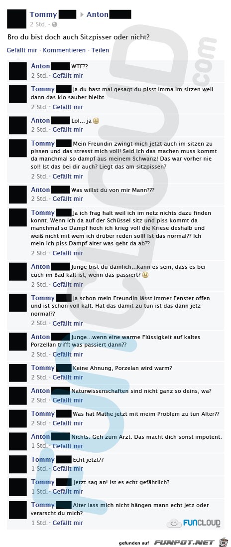 Sitzpisser Sitzpisser