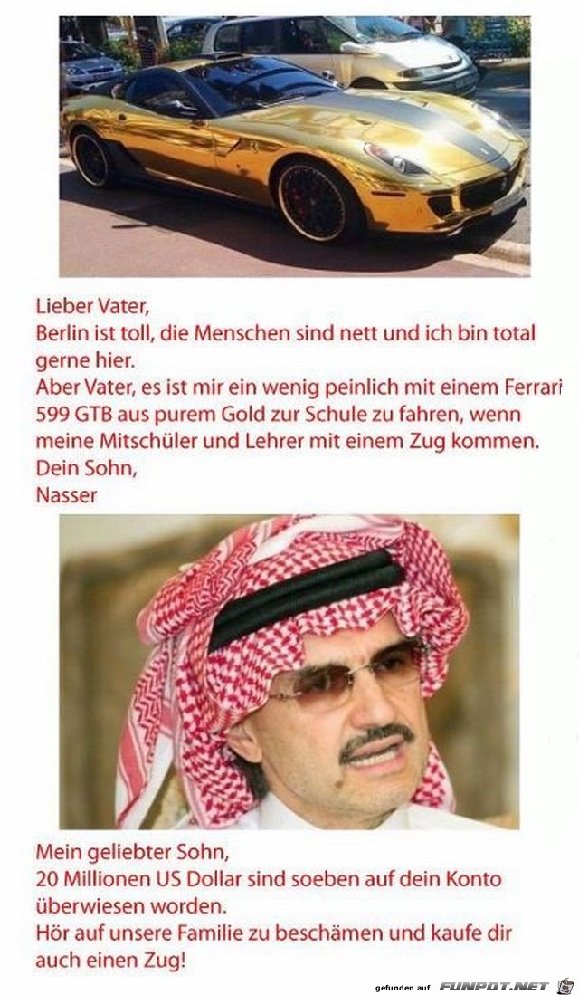 Lieber Vater