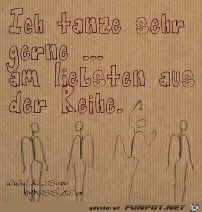aus der reihe aus der reihe