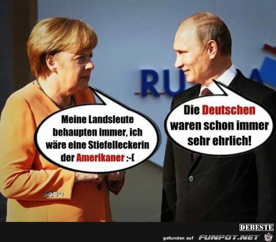 Merkel und Putin