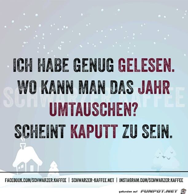 genug gelesen genug gelesen