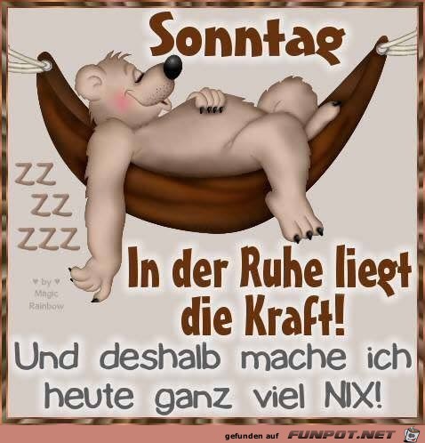 Sonntag Sonntag