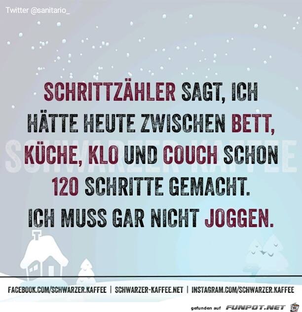 Schrittzähler Schrittzähler