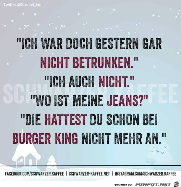 nicht betrunken nicht betrunken