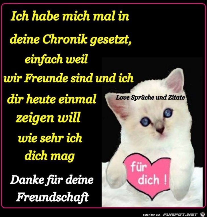 In deine Chronik gesetzt In deine Chronik gesetzt