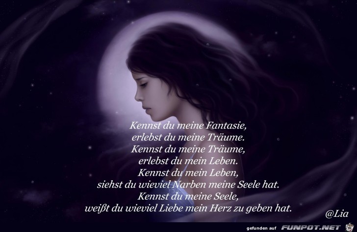 kennst du meine Fantasie kennst du meine Fantasie