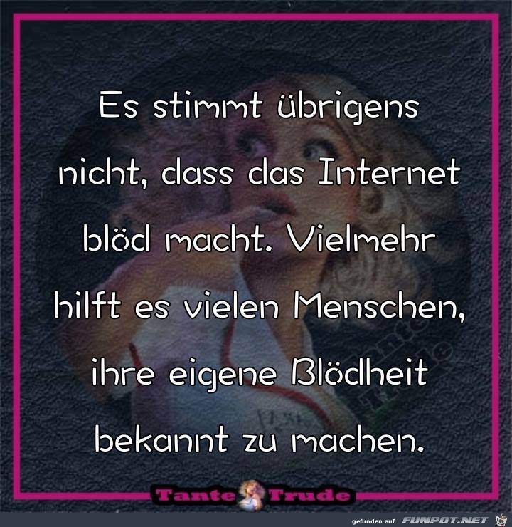 Blödheit Blödheit