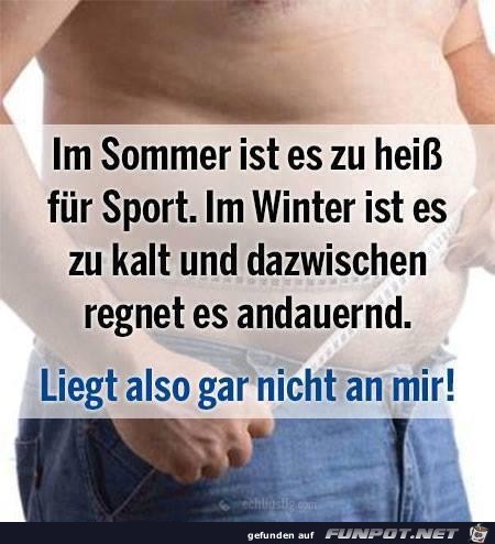 anstrengender Sport