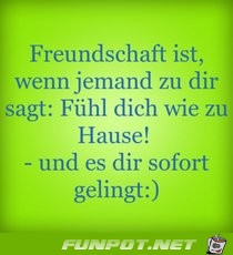 Freundschaft ist Freundschaft ist
