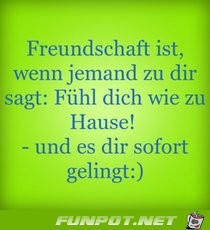 Freundschaft ist