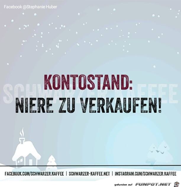 Kontostand Kontostand