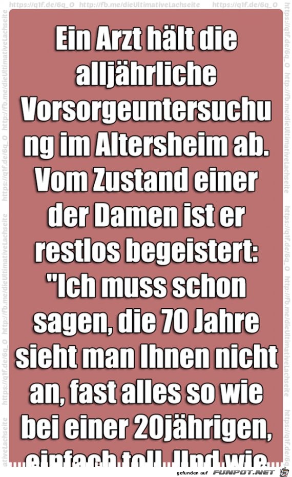 Vorsorgeuntersuchung Vorsorgeuntersuchung