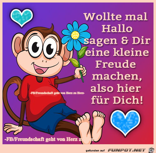 Wollte mal Hallo sagen Wollte mal Hallo sagen