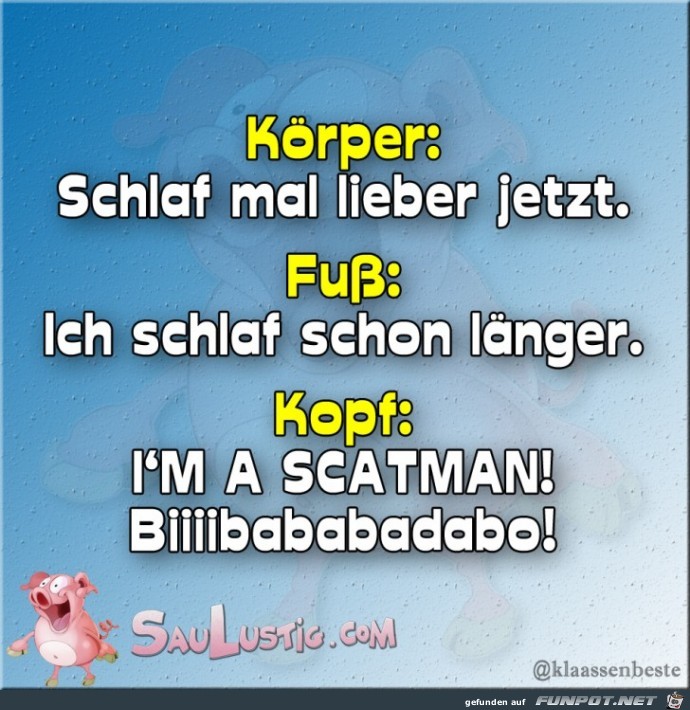 Körper-Fuss-und-Kopf Körper-Fuss-und-Kopf