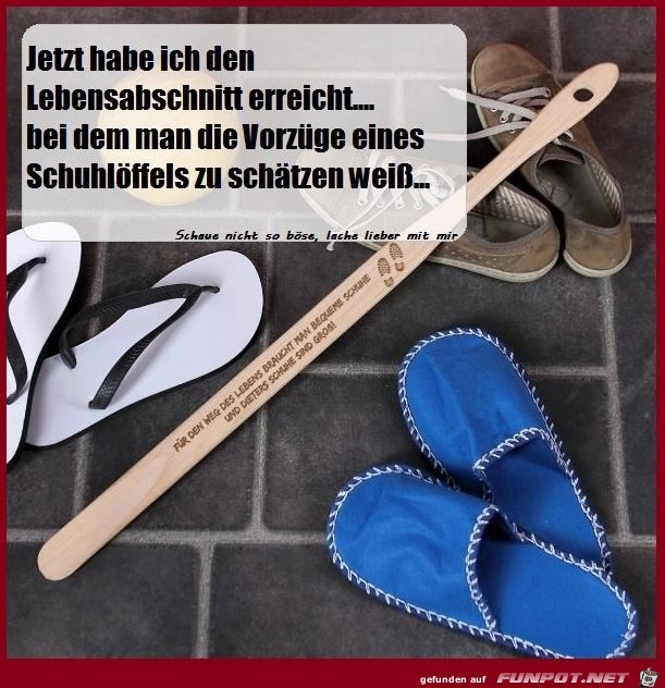 Lebensabschnitt erreicht Lebensabschnitt erreicht
