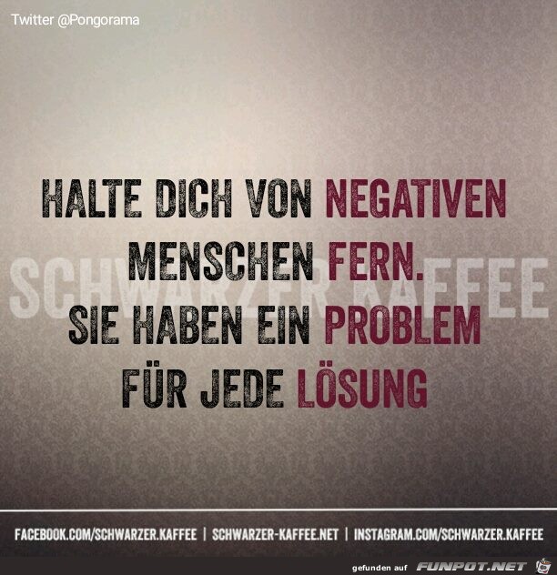 Negative Menschen Negative Menschen