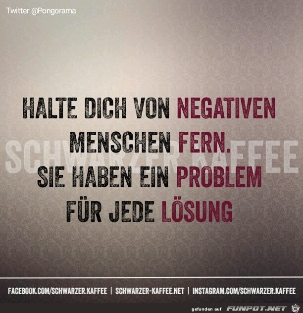 Negative Menschen