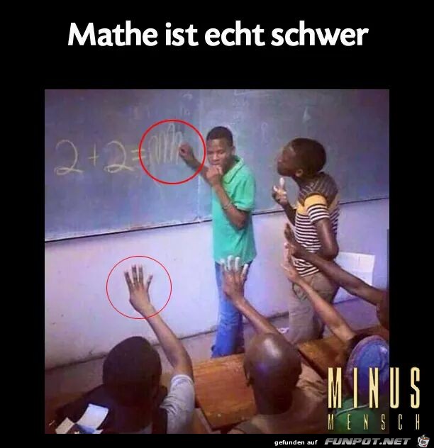 Mathe ist echt schwer