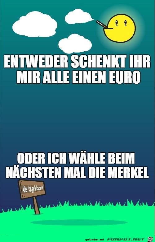 Einen Euro