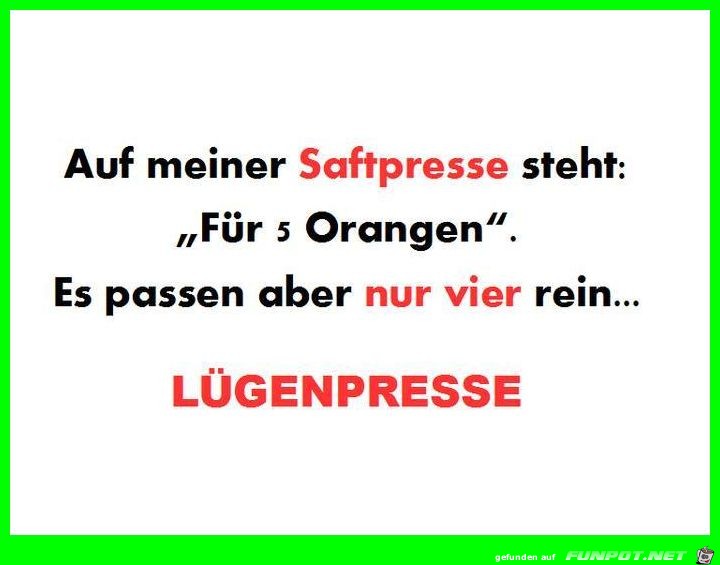 Lügenpresse Lügenpresse