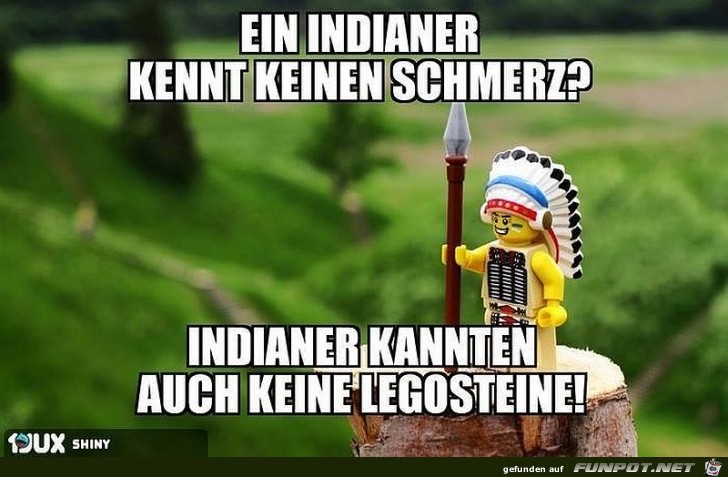 Ein Indianer