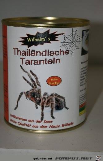 Thailaendische Taranteln