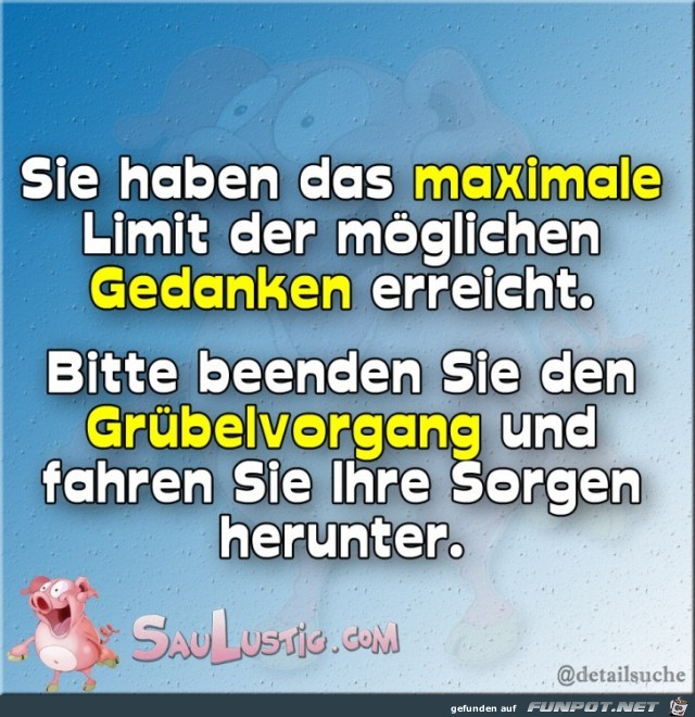 Maximales-Limit-erreicht Maximales-Limit-erreicht