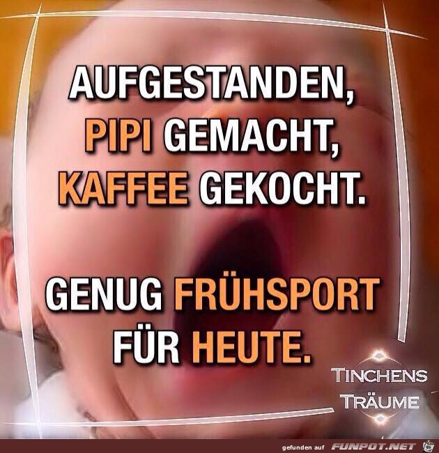 Frühsport Frühsport