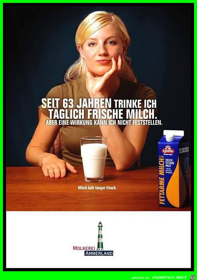 Tglich Milch trinken