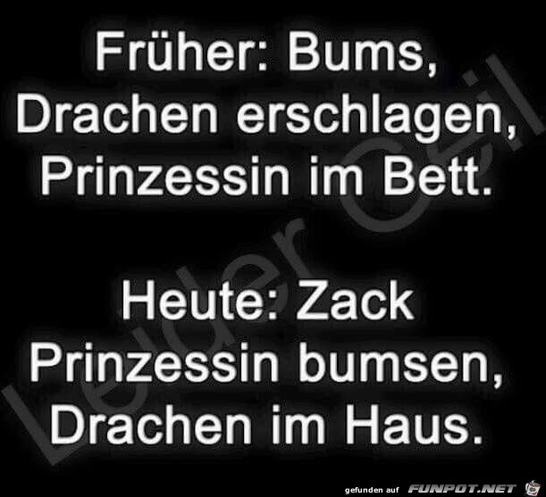 Drachen früher und heute Drachen früher und heute