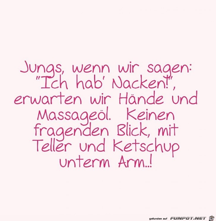 Ich hab Nacken Ich hab Nacken