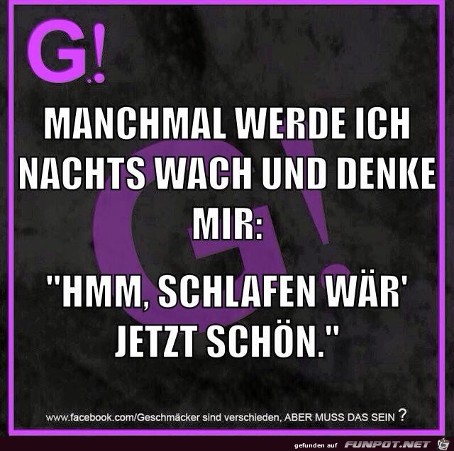 Nachts Nachts
