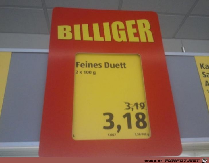 ein super Angebot