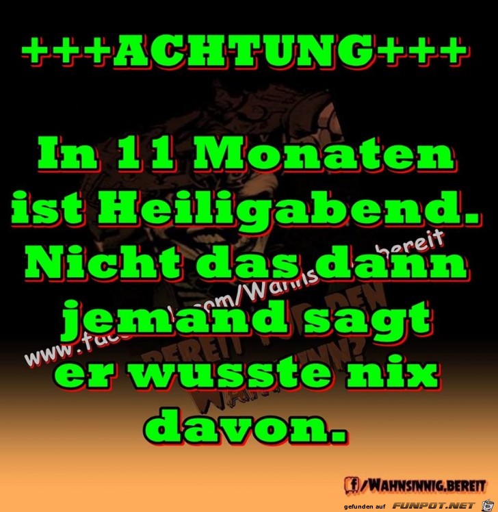 In 11 Monaten